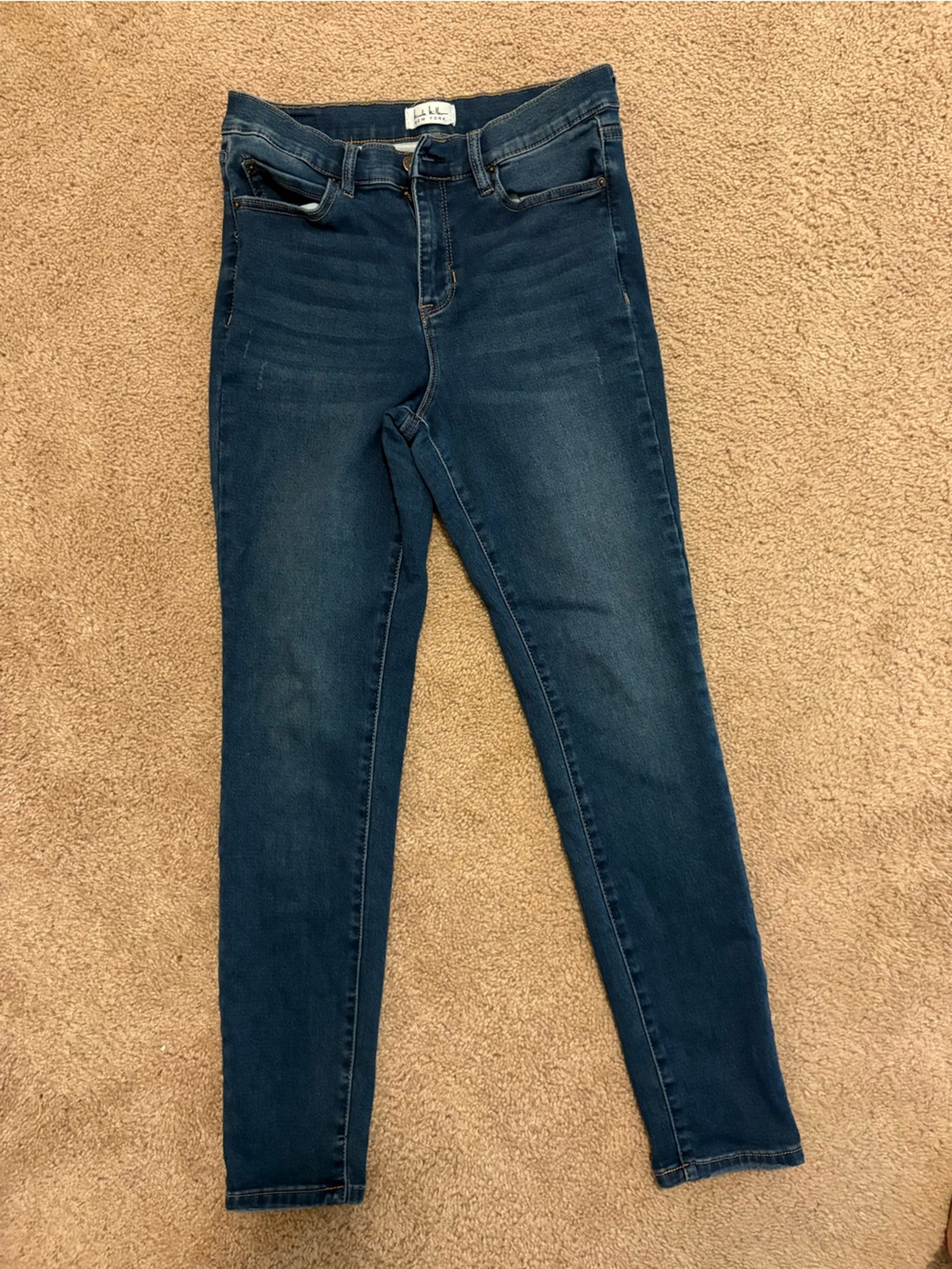 Nicole Miller Dark Blue Skinny Jeans